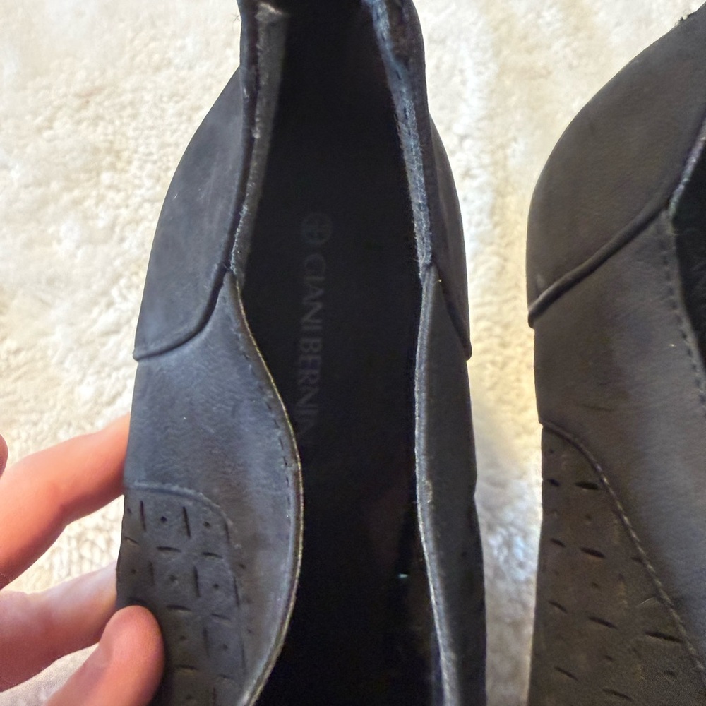 Giani Bernini Black Ankle Booties - Picture 2 of 5